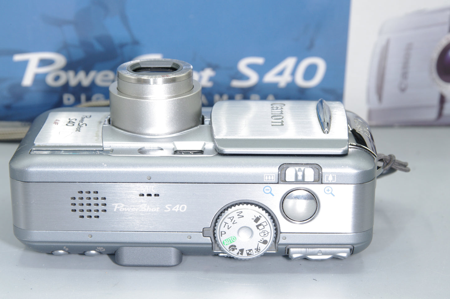 Canon PowerShot S40 4MP Digital Camera – Boxed – Very Good – Minor Scratches