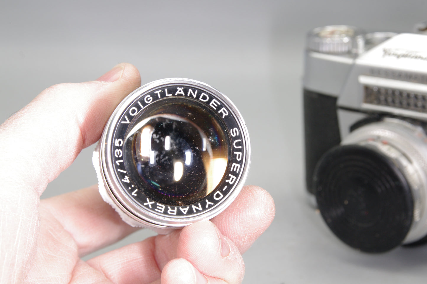 Voigtlander Bessamatic 35mm Camera with 50mm F/2.8 Lens - Fully Working