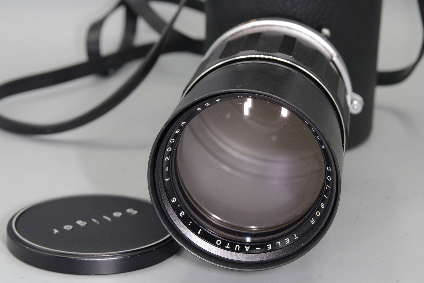 Soligor 200mm F/3.5 Lens – Miranda Bayonet Mount – Excellent – Vintage Telephoto