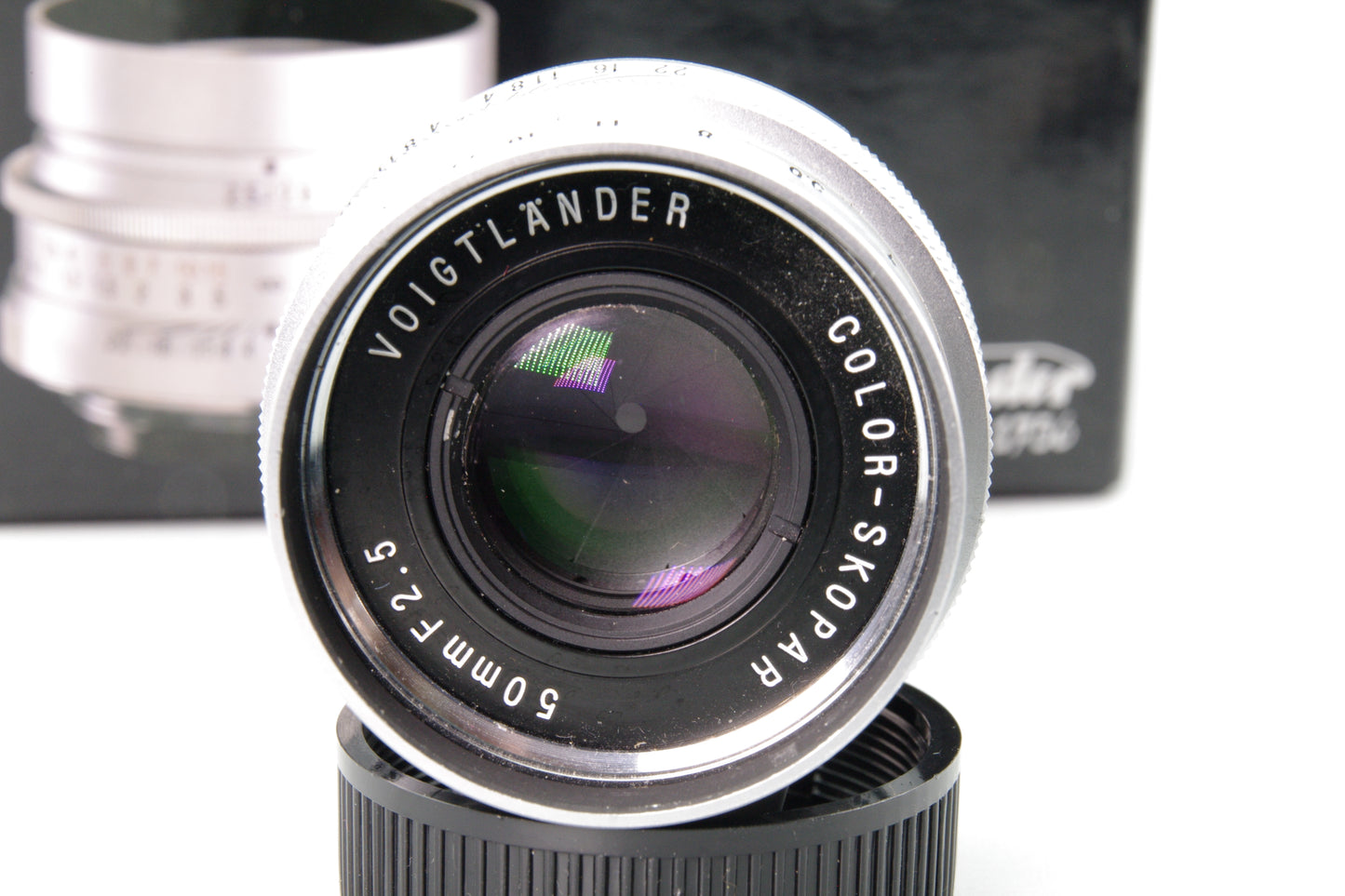 Voigtländer Color‑Skopar 50mm f/2.5 Lens – L39 M39 – Boxed – Excellent