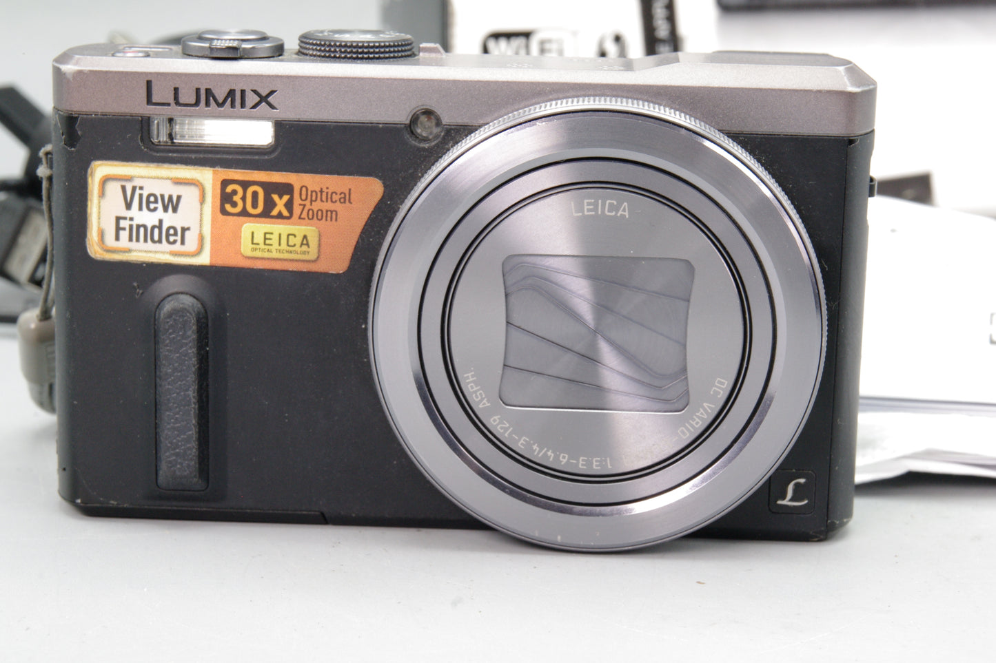 Panasonic Lumix DMC‑TZ60 Camera – Boxed – 18.1MP – 30x Zoom – Silver