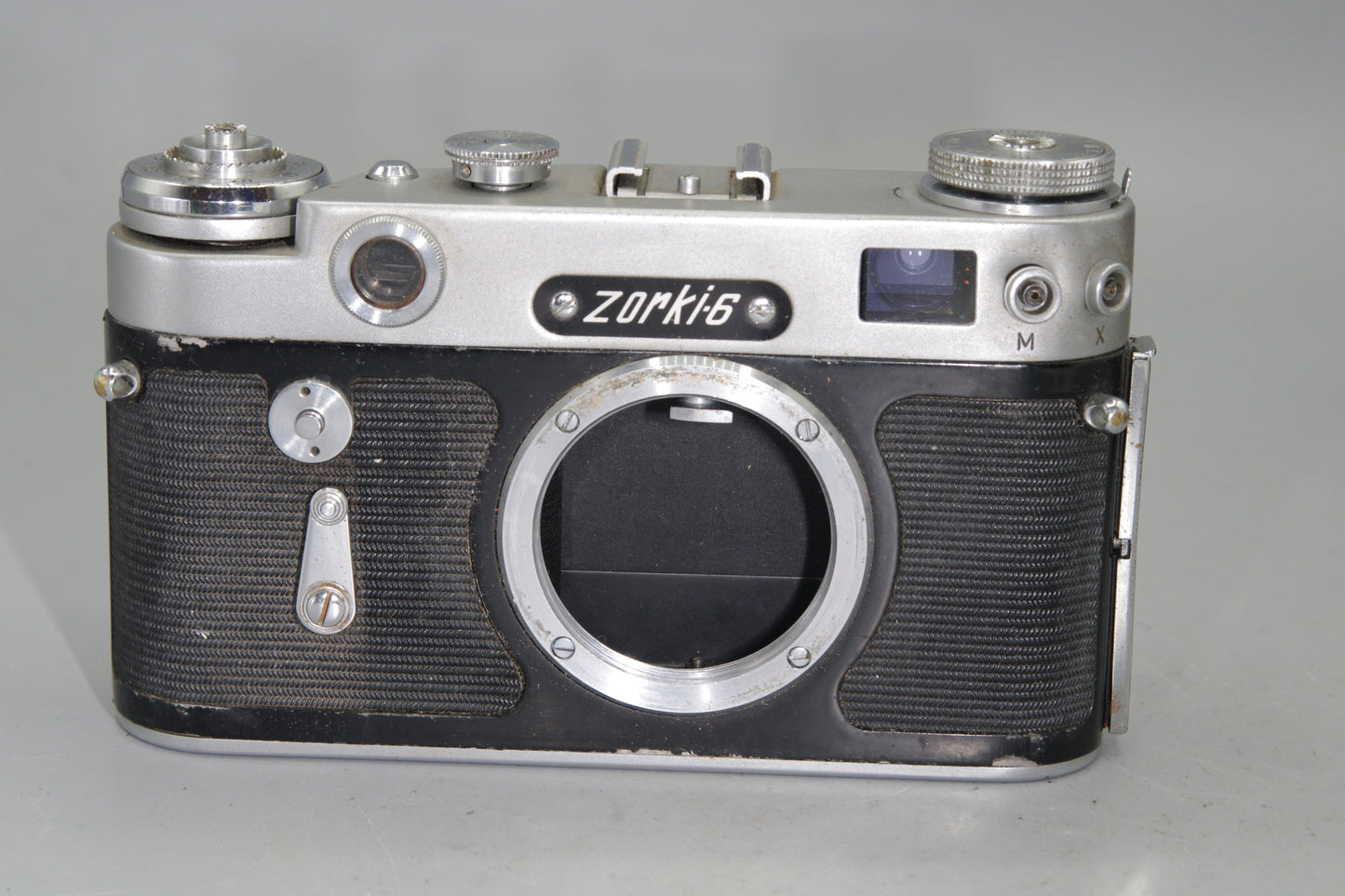 Soviet Zorki 6 35mm Leica Style Rangefinder and Case
