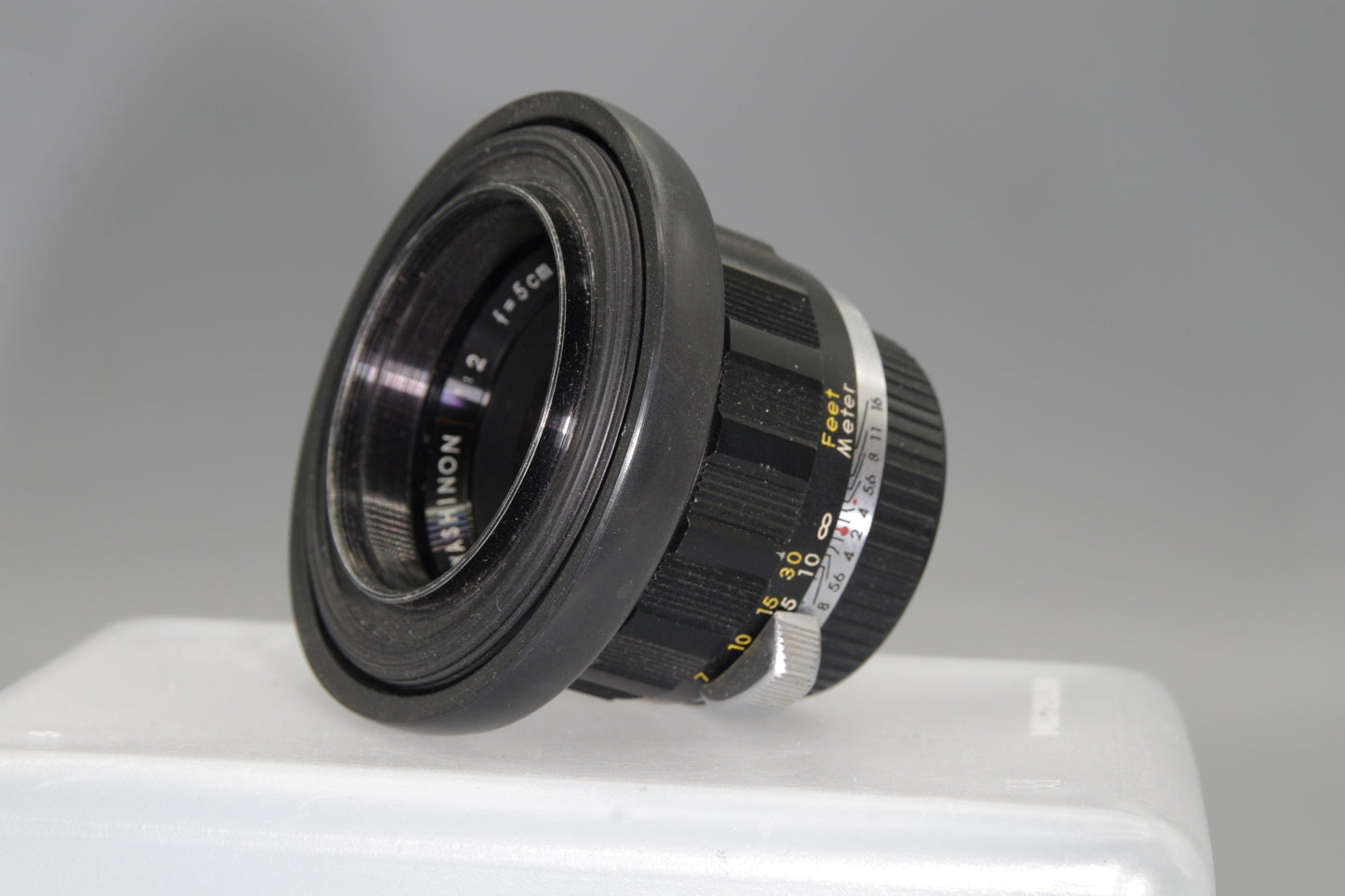 Yashica Auto Yashinon 50mm F/2 M42 Lens – Early Preset – Vintage Prime – Clean