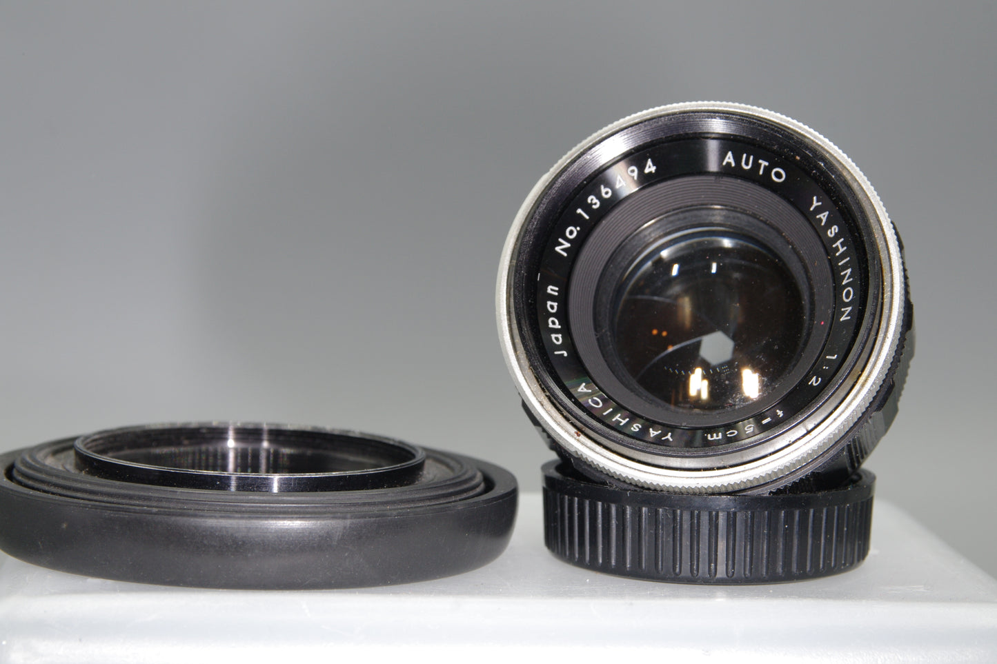 Yashica Auto Yashinon 50mm F/2 M42 Lens – Early Preset – Vintage Prime – Clean