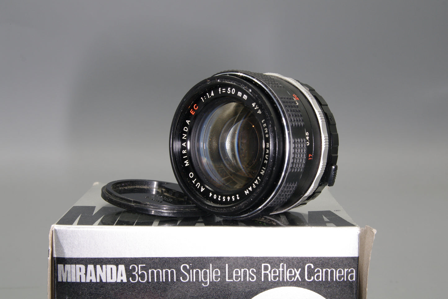 Miranda EC 50mm F/1.4 Lens – Bayonet Mount – Boxed – Fast Prime – Excellent