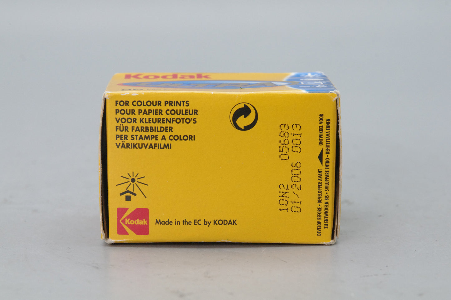 Kodak Ultra 400 36exp 35mm Film – Expired 2006/2007