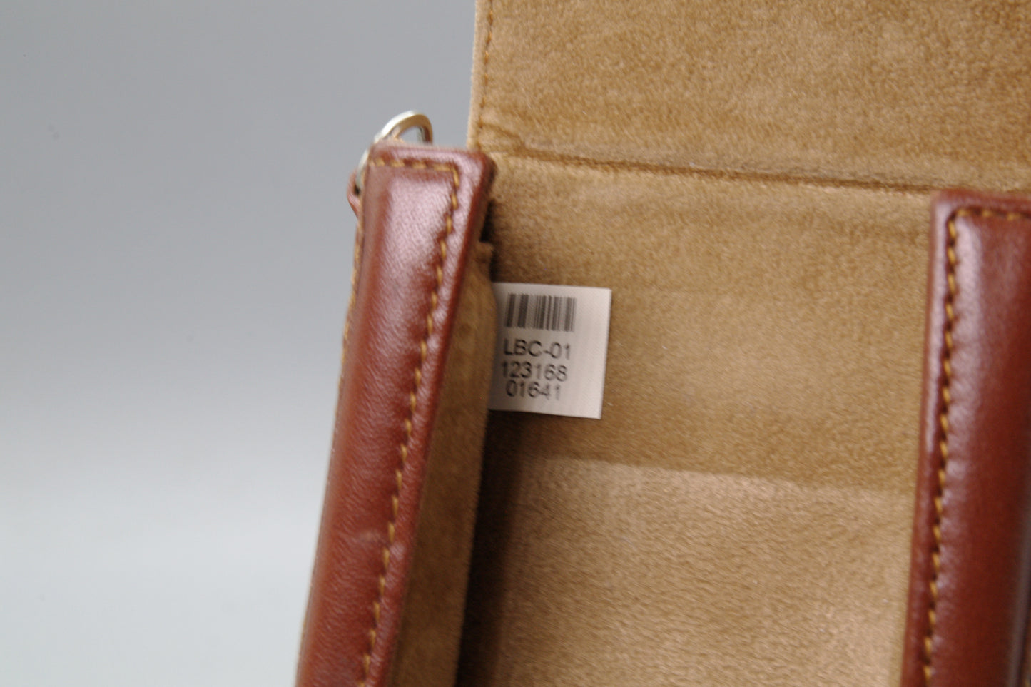 Leica LBC‑01 Brown Leather Case with Shoulder Strap – D‑Lux 3 – Excellent