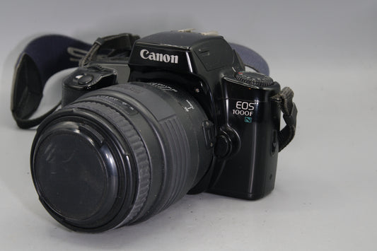 Canon EOS 1000FN 35mm SLR + Sigma 28-70mm Zoom Lens – Tested & Working