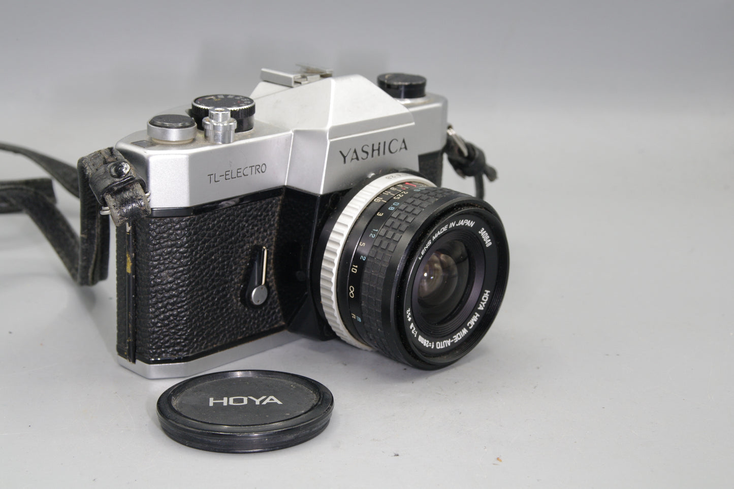 Yashica TL-Electro 35mm SLR Camera + 28mm Lens
