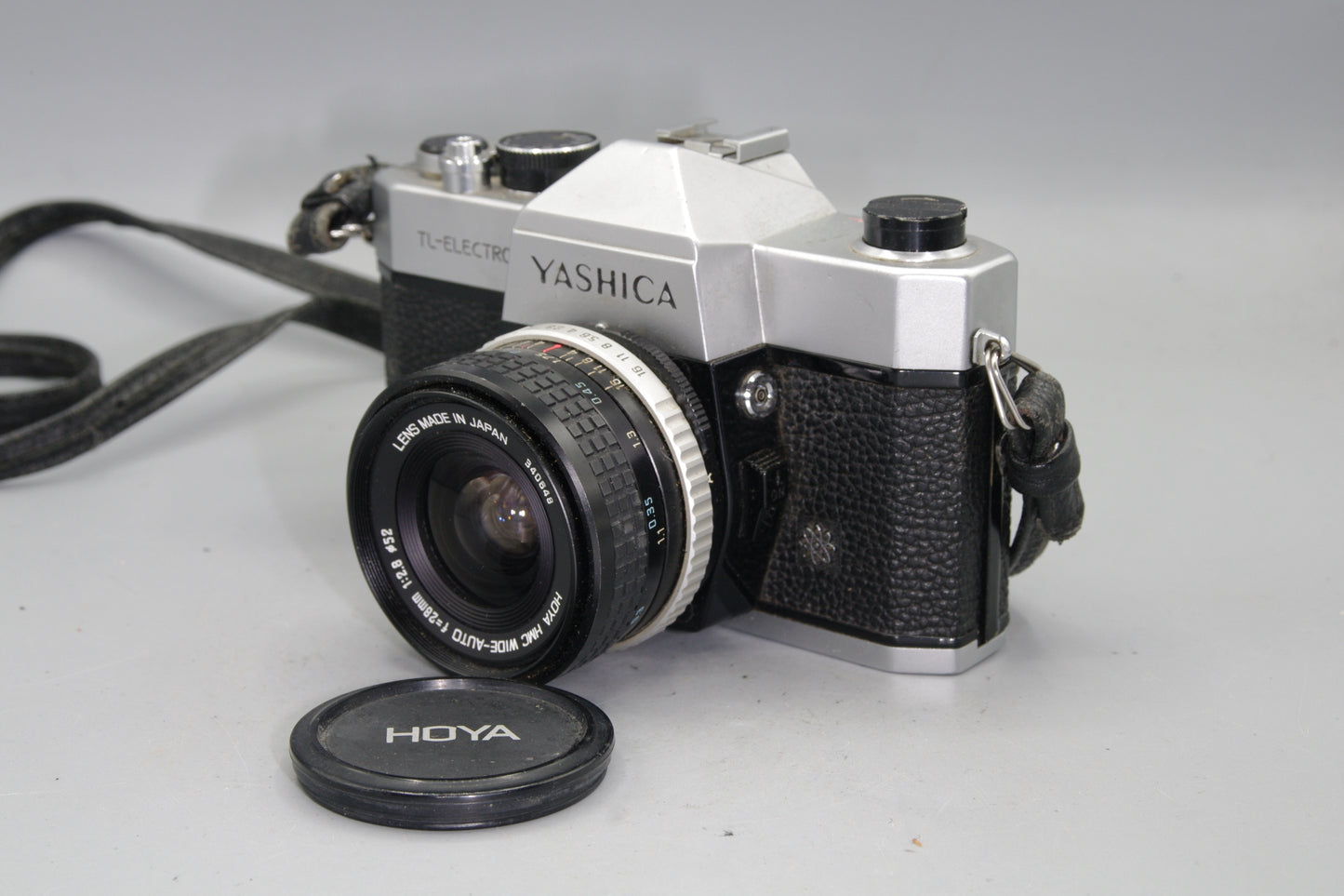 Yashica TL-Electro 35mm SLR Camera + 28mm Lens