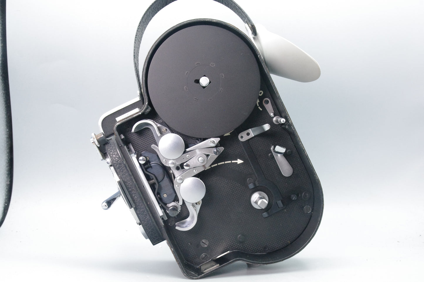 Bolex H‑16 Reflex 16mm Camera – With Case, Instructions & Accessories – Excellent