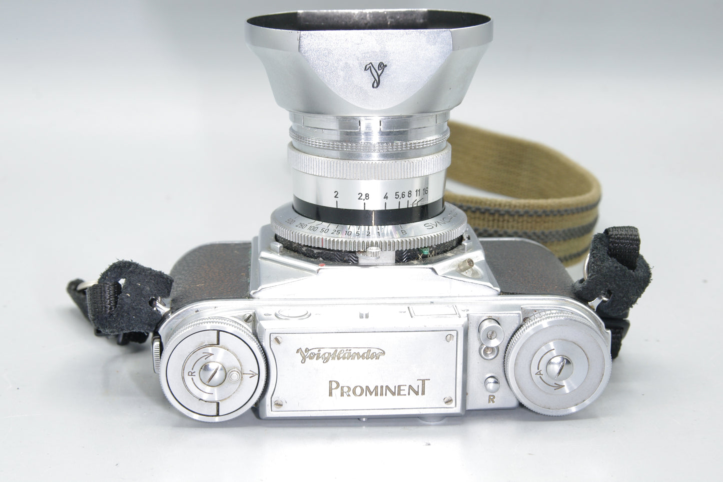 Voigtlander Prominent 35mm Rangefinder Camera with 50mm F/2 Ultron Lens
