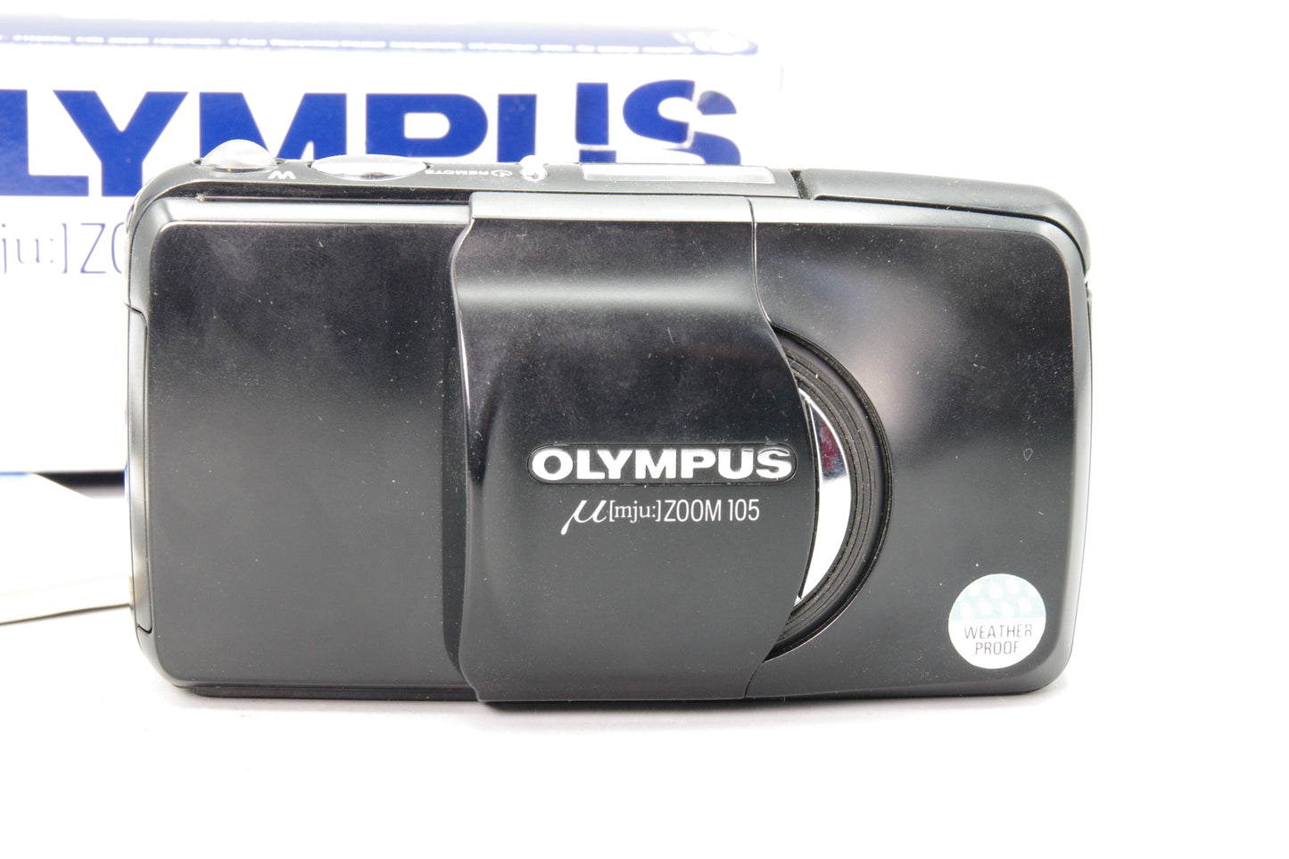 Olympus Mju Zoom 105 35mm Film Camera – Boxed – Tested & Working – Excellent