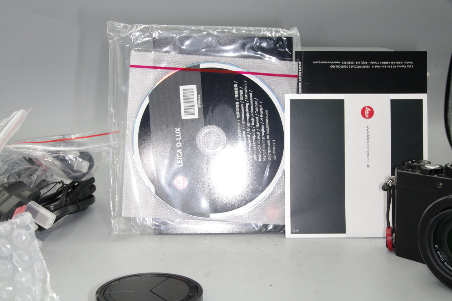 Boxed Leica D-Lux Type 109 12.8MP Digital Compact Camera - Boxed - Excellent