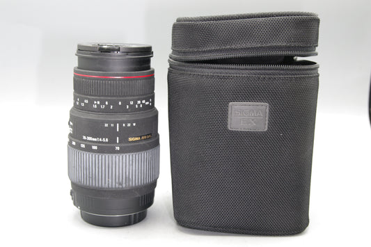 Sigma 70–300mm f/4–5.6 APO DG Macro Lens – Canon EF Mount, VGC