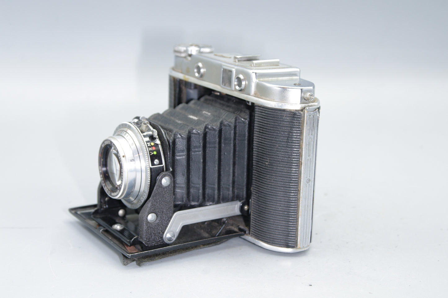 Franka Solida II Folding Rangefinder Camera – Ennagon 75mm f/3.5 Lens, 120 Film