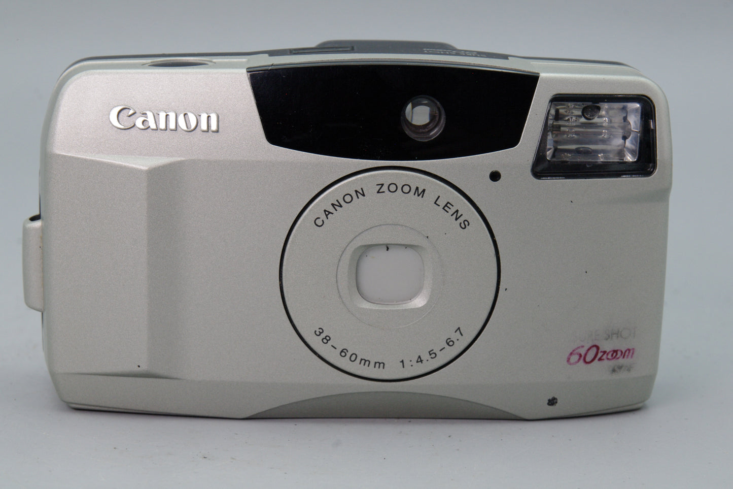 Canon Sure Shot 60 Zoom 35mm Film Camera – Tested – Very Good Condition