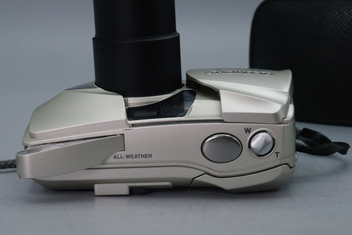 Olympus MJU II Zoom 115 35mm Film Camera with Case – Tested – VGC