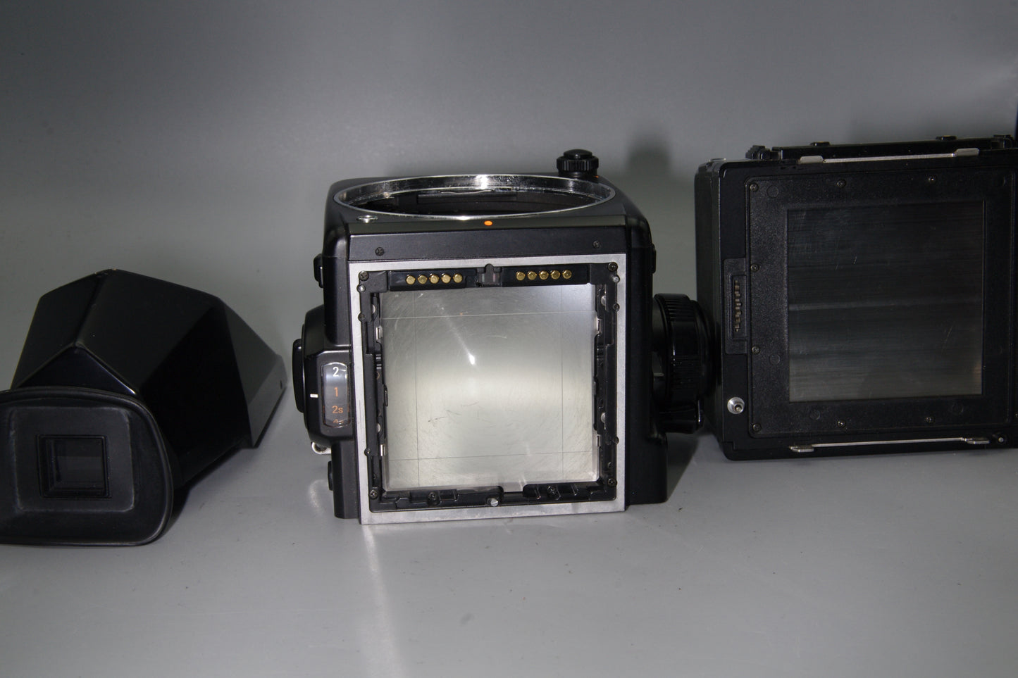 Zenza Bronica SQ‑Ai Medium Format Camera with Prism Finder and 120 Film Back
