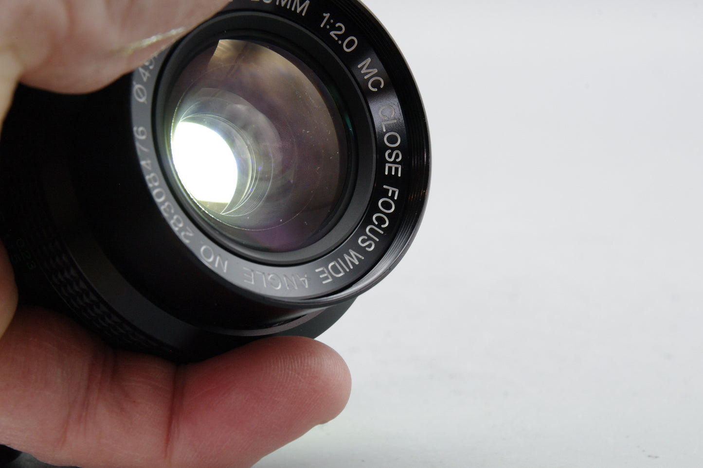 Vivitar 28mm f/2.0 Close Focus Wide Angle Lens – OM Mount – Very Good Haze
