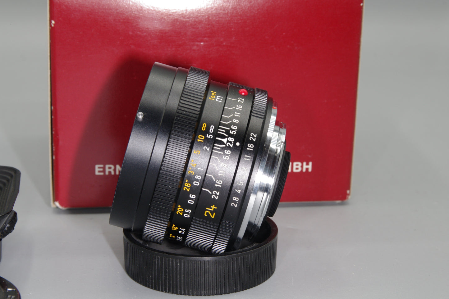 Leitz Elmarit-R 24mm f/2.8 Lens – Leica R Mount, Boxed, Excellent, Wide Angle