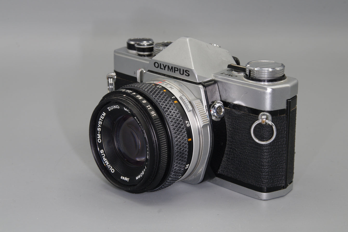 Olympus OM1 35mm SLR Camera with 50mm F/1.8 Lens - Excellent