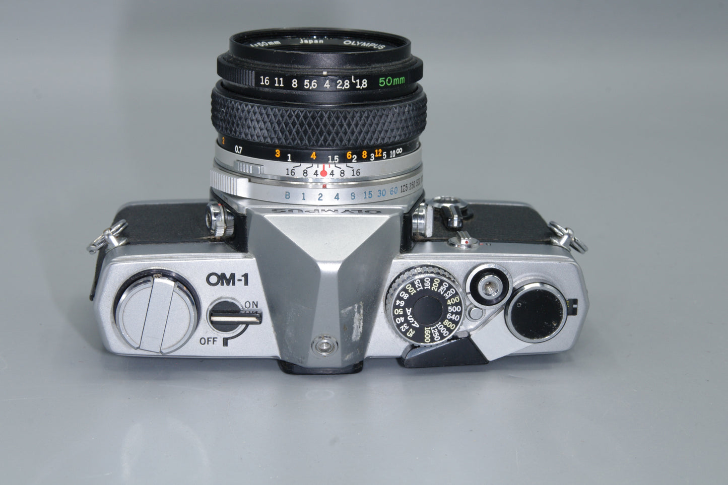Olympus OM1 35mm SLR Camera with 50mm F/1.8 Lens - Excellent