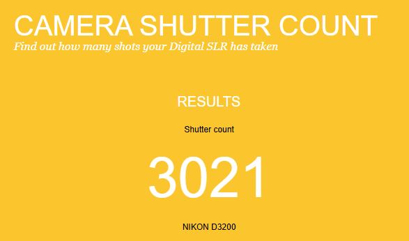 Nikon D3200 DSLR with 18–55mm G VR II Lens – Shutter Count Only 3021