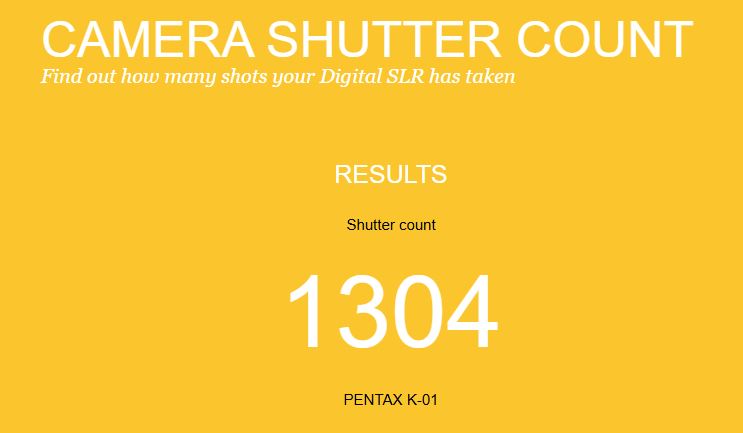 Pentax K‑01 Digital Camera – Boxed – Excellent – Marc Newson - S/C 1304