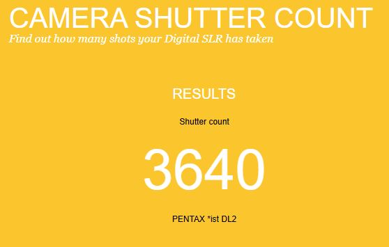 Pentax *ist DL2 6.1MP DSLR – Boxed – Low Shutter Count 3640 – Mint Condition