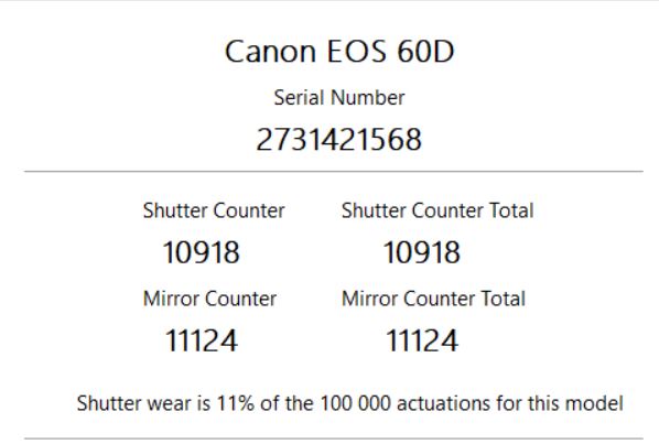 Canon EOS 60D DSLR with 18‑55mm Lens – Tested – S/C 10918 – Excellent