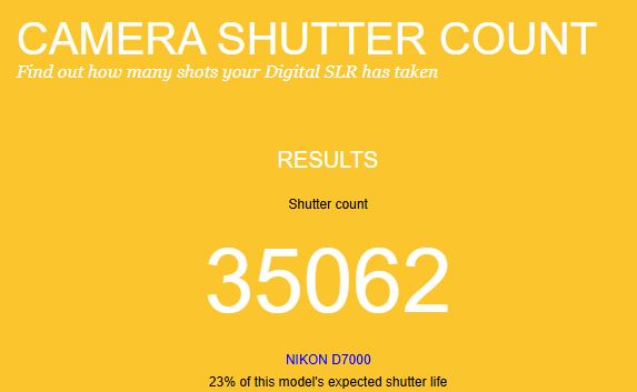 Nikon D7000 DSLR Camera Body – 16.2MP – Shutter Count 35062