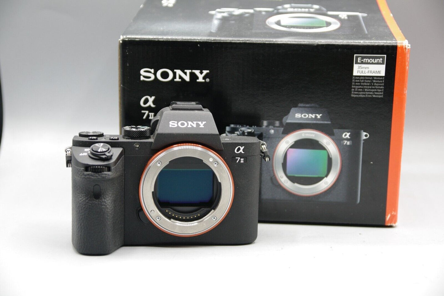 Sony Alpha A7 II 24.2MP Full Frame Mirrorless Camera  Very Low Shutter Count 928