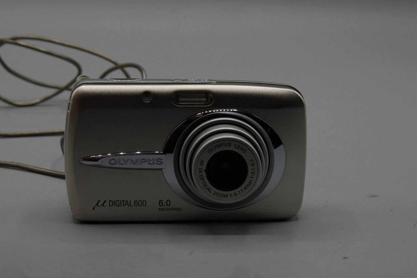Olympus MJU 600 Digital 6MP Digital Compact Camera -  Tested&Working