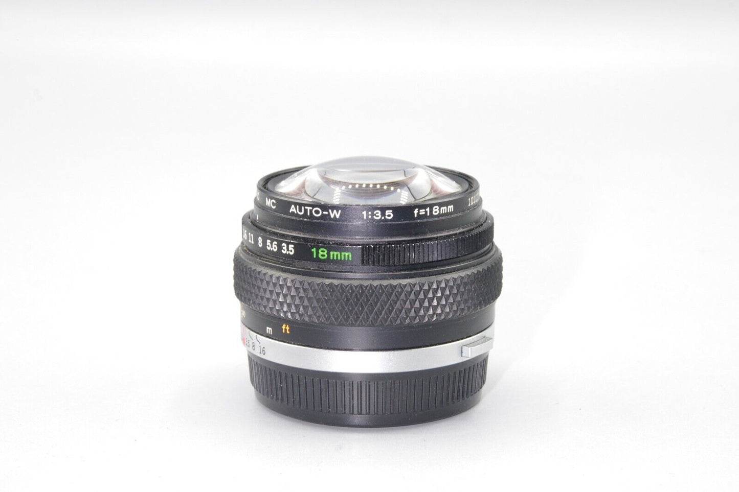 Olympus OM Zuiko MC Auto-W 18mm F/3.5 Ultra Wide Angle Lens