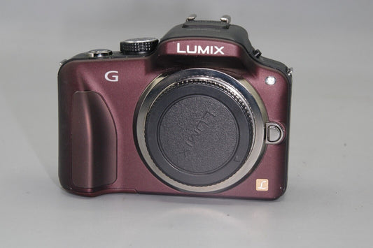 Brown Panasonic Lumix DMC-G3  Mirrorless Digital Camera -Shutter Count 3864