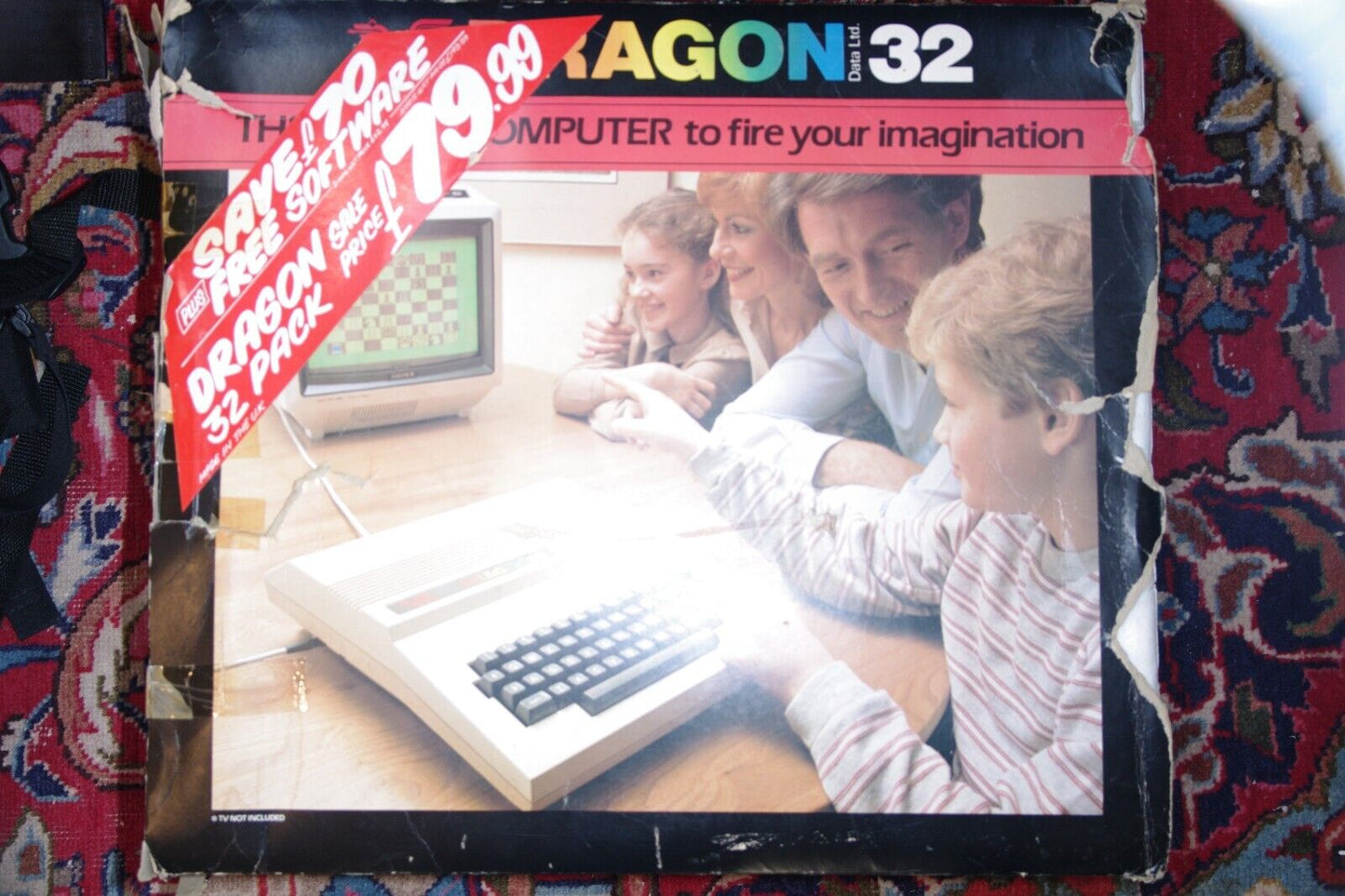 Boxed Dragon 32 - Boxed - Tested and Working
