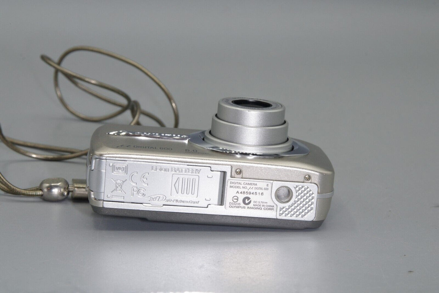 Olympus MJU 600 Digital 6MP Digital Compact Camera -  Tested&Working