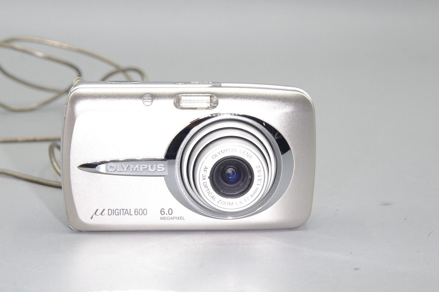 Olympus MJU 600 Digital 6MP Digital Compact Camera -  Tested&Working