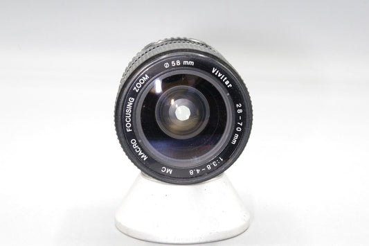 Vivitar Series 28-70mm F/3.8-4.8 Zoom Lens - Minolta MD Mount - minor fungus