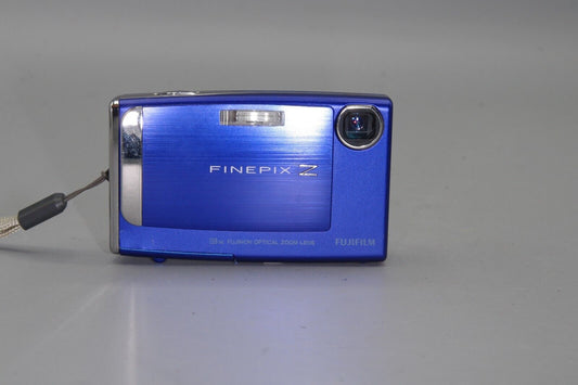 Blue Fujifilm FinePix Z10f 7MP Digital Ultra Compact Camera - Excellent