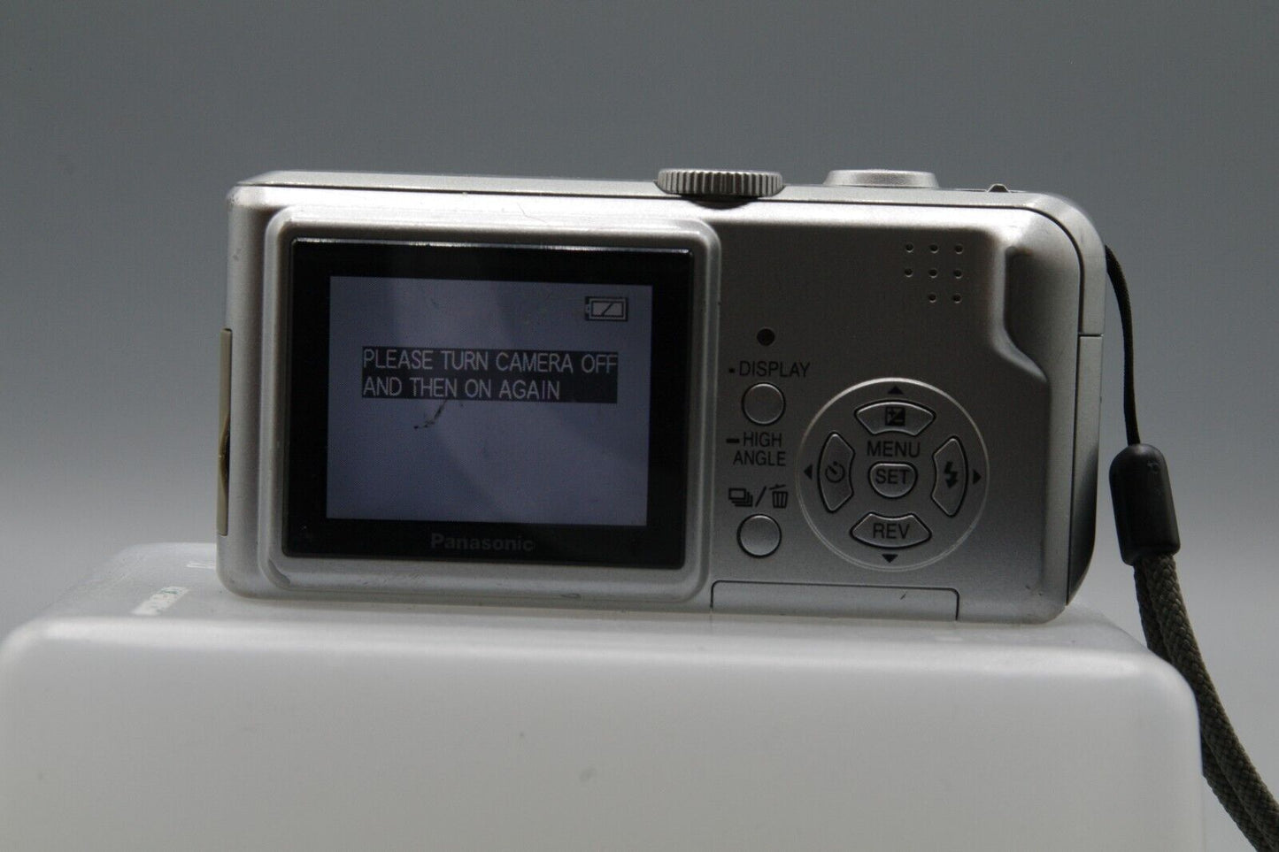 Two Panasonic Lumix DMC-LS2 5MP Compact Digital Cameras - Spares/Repair