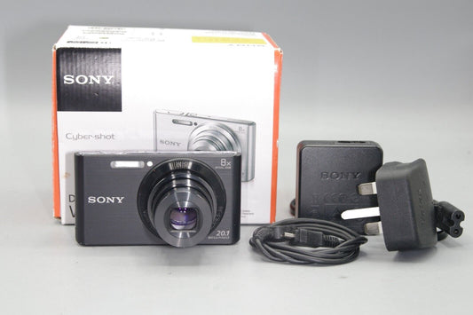 Boxed Sony Cybershot DSC-W830 20.1MP Compact Camera - Excellent