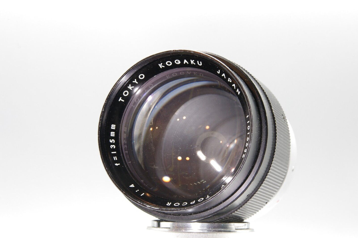 UV Topcor 135mm F/4 - Topcon Bayonet Mount Lens