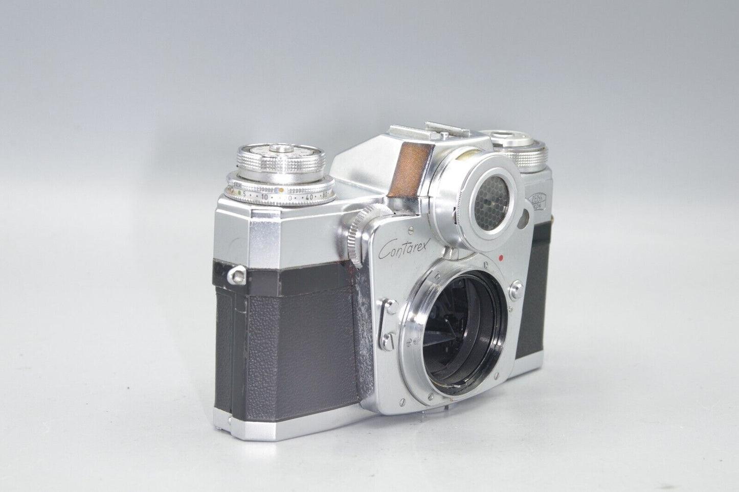 Zeiss Ikon Contarex Bullseye Camera with Case - Good Working Condition