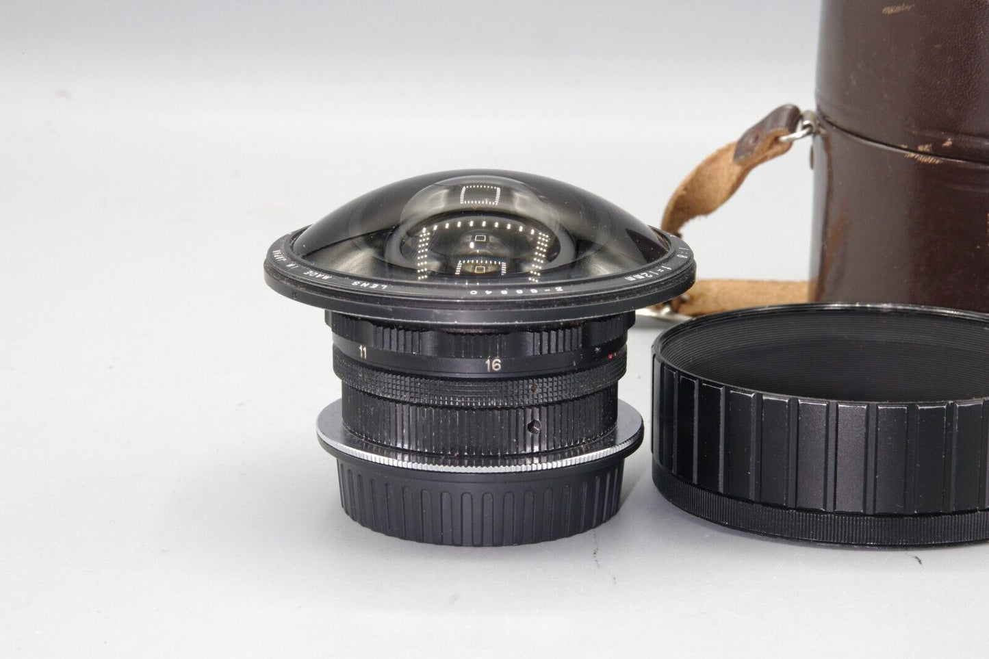 Sigma Ultra Wide Fisheye 12mm F/8 Lens with caps and case - EF Mount