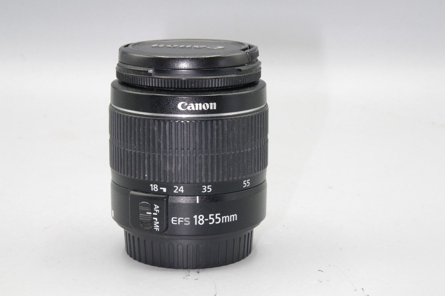 Canon EF-S 18-55mm F/3.5-5.6 III Autofocus Zoom Lens with both caps - Excellent