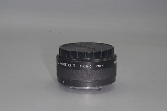 Komura 2X Teleconverter Telemores95 II 7KMC For Nikon F Mount