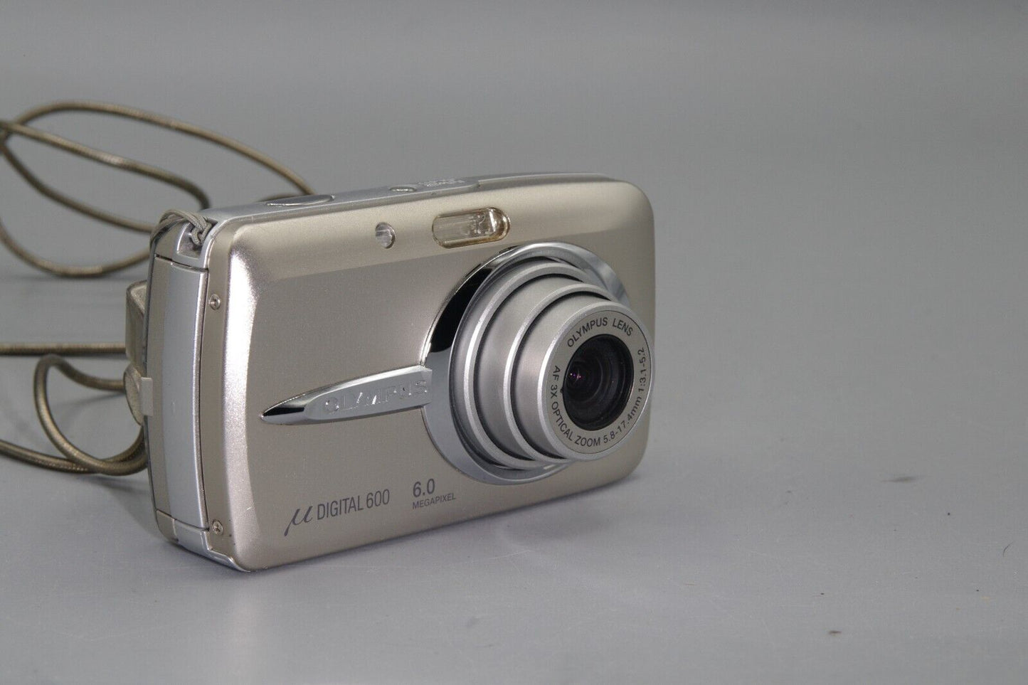 Olympus MJU 600 Digital 6MP Digital Compact Camera -  Tested&Working