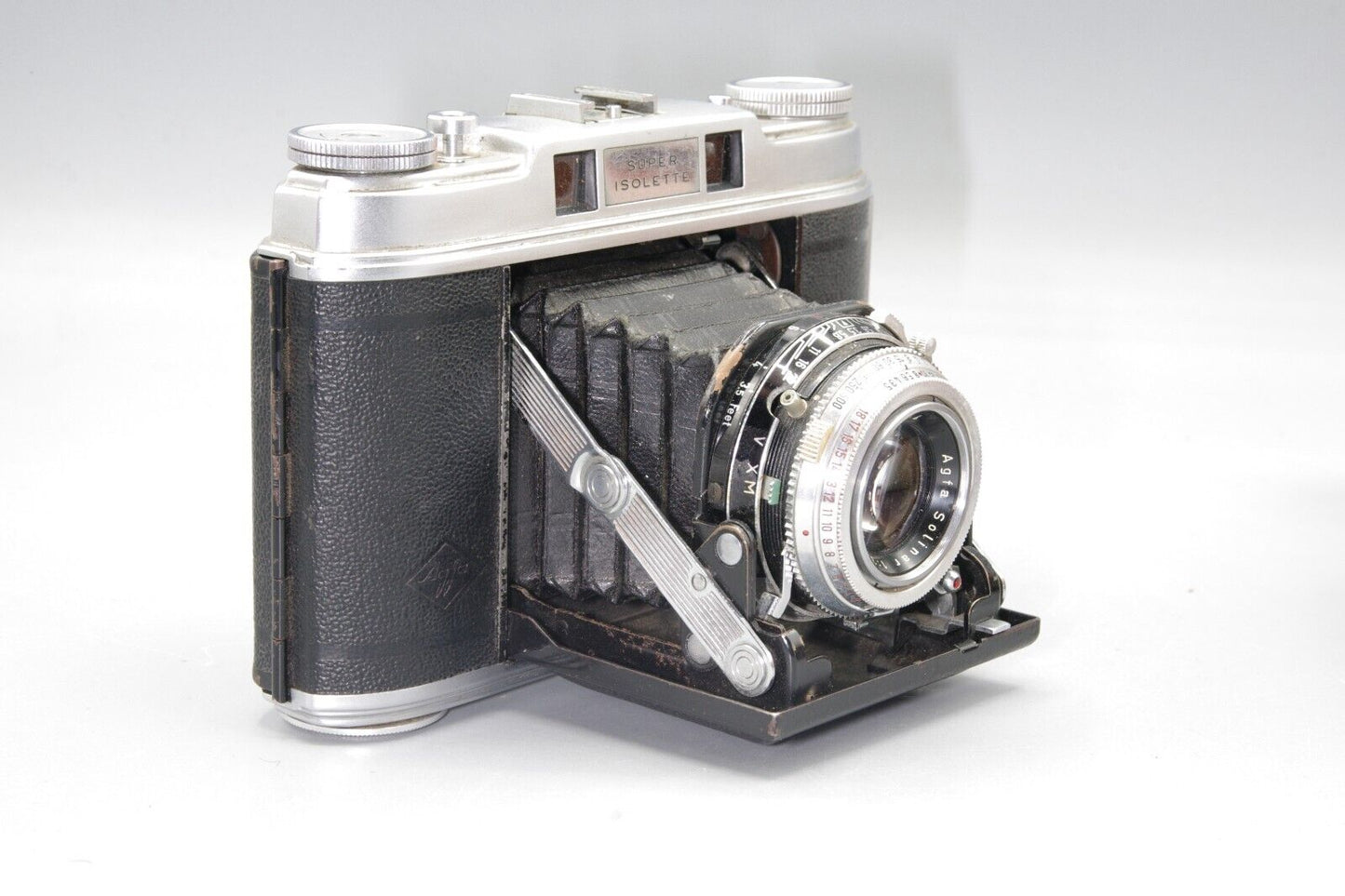 Agfa Super Isolette Medium Format Rangefinder Camera with 75mm F/3.8 Lens